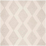 Safavieh Blossom 111 Rug, BLM111 - Ivory / Silver