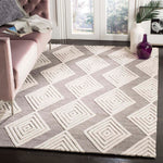 Safavieh Blossom 111 Rug, BLM111 - Dark Grey / Ivory