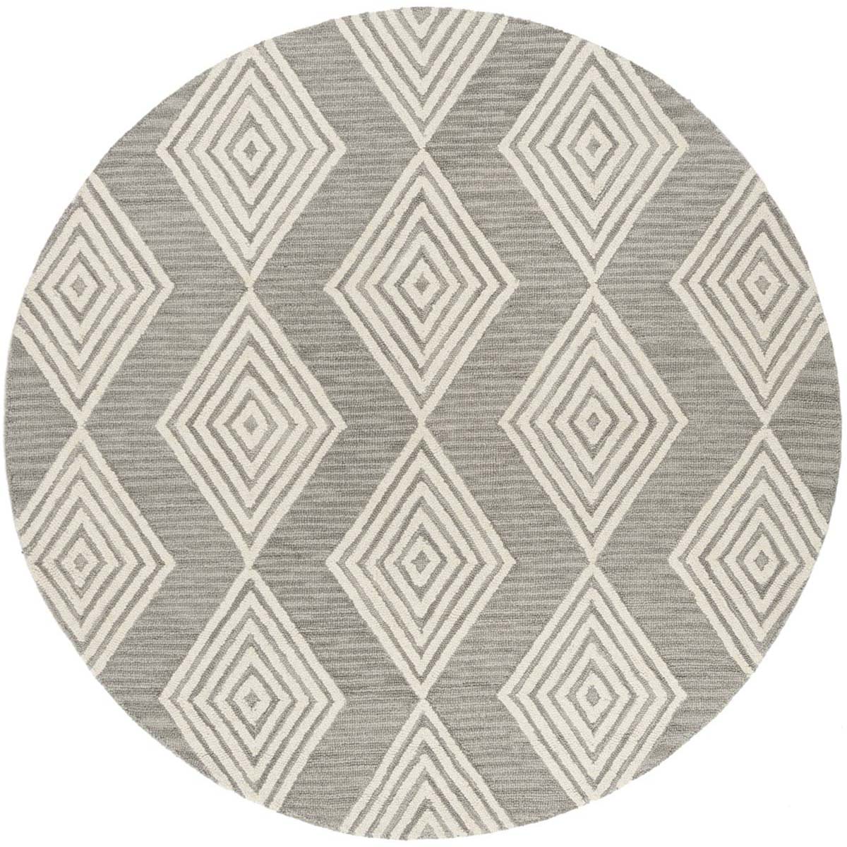 Safavieh Blossom 111 Rug, BLM111 - Dark Grey / Ivory
