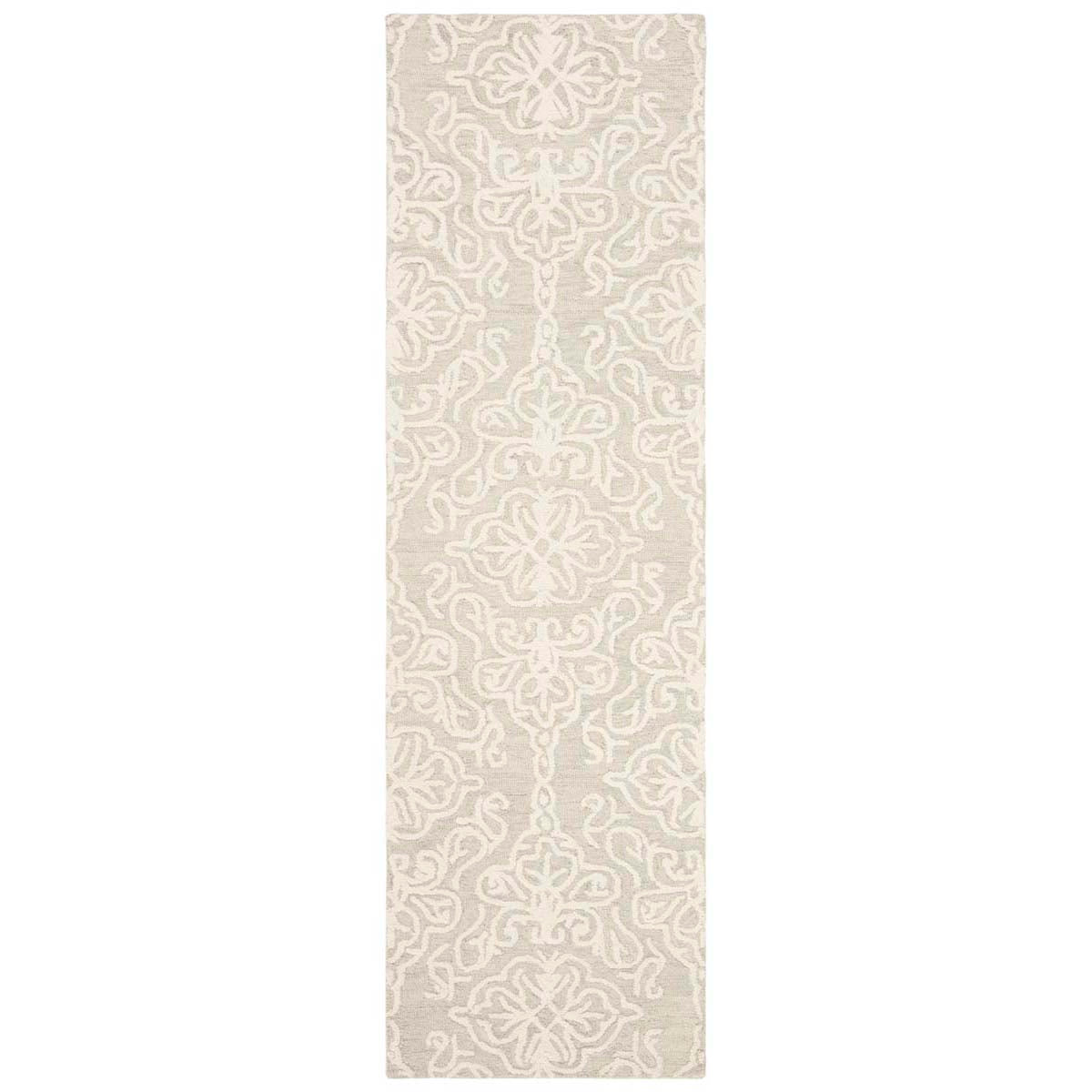 Safavieh Blossom 112 Rug, BLM112 - Silver / Ivory