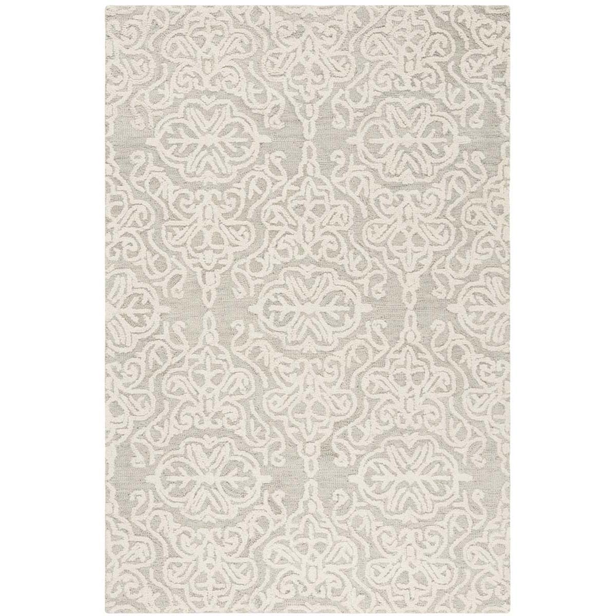 Safavieh Blossom 112 Rug, BLM112 - Silver / Ivory