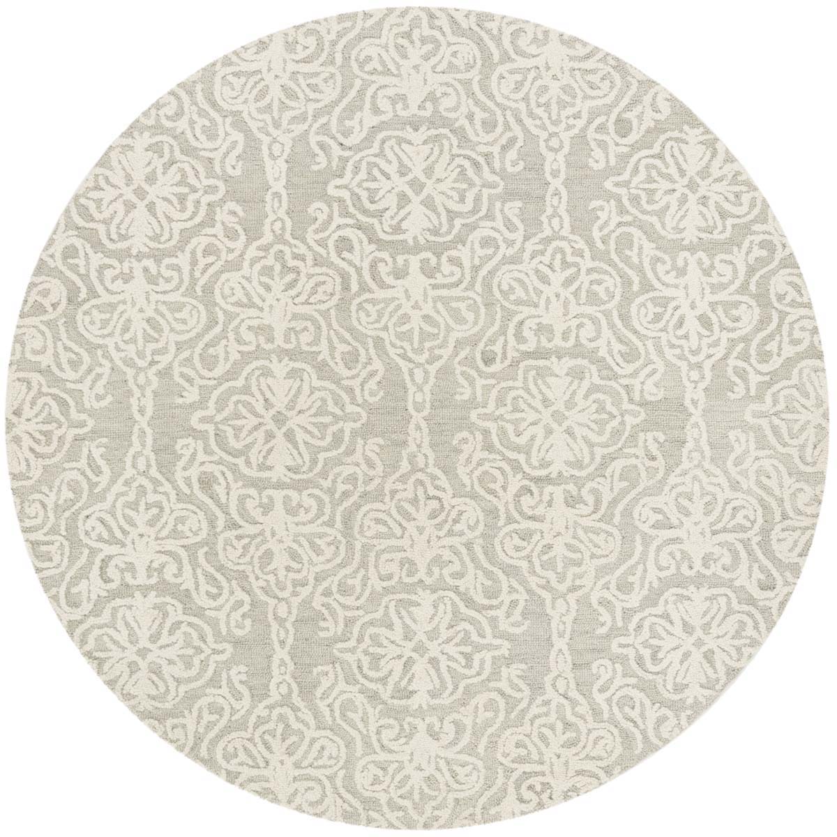 Safavieh Blossom 112 Rug, BLM112 - Silver / Ivory