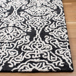 Safavieh Blossom 112 Rug, BLM112 - Black / Ivory