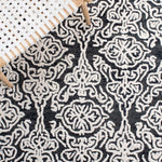 Safavieh Blossom 112 Rug, BLM112 - Black / Ivory