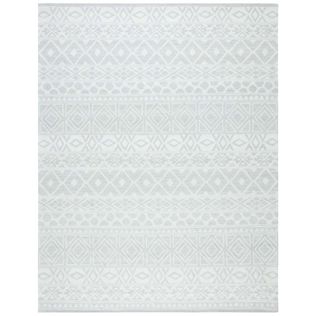 Safavieh Blossom 113 Rug, BLM113 - Silver / Ivory
