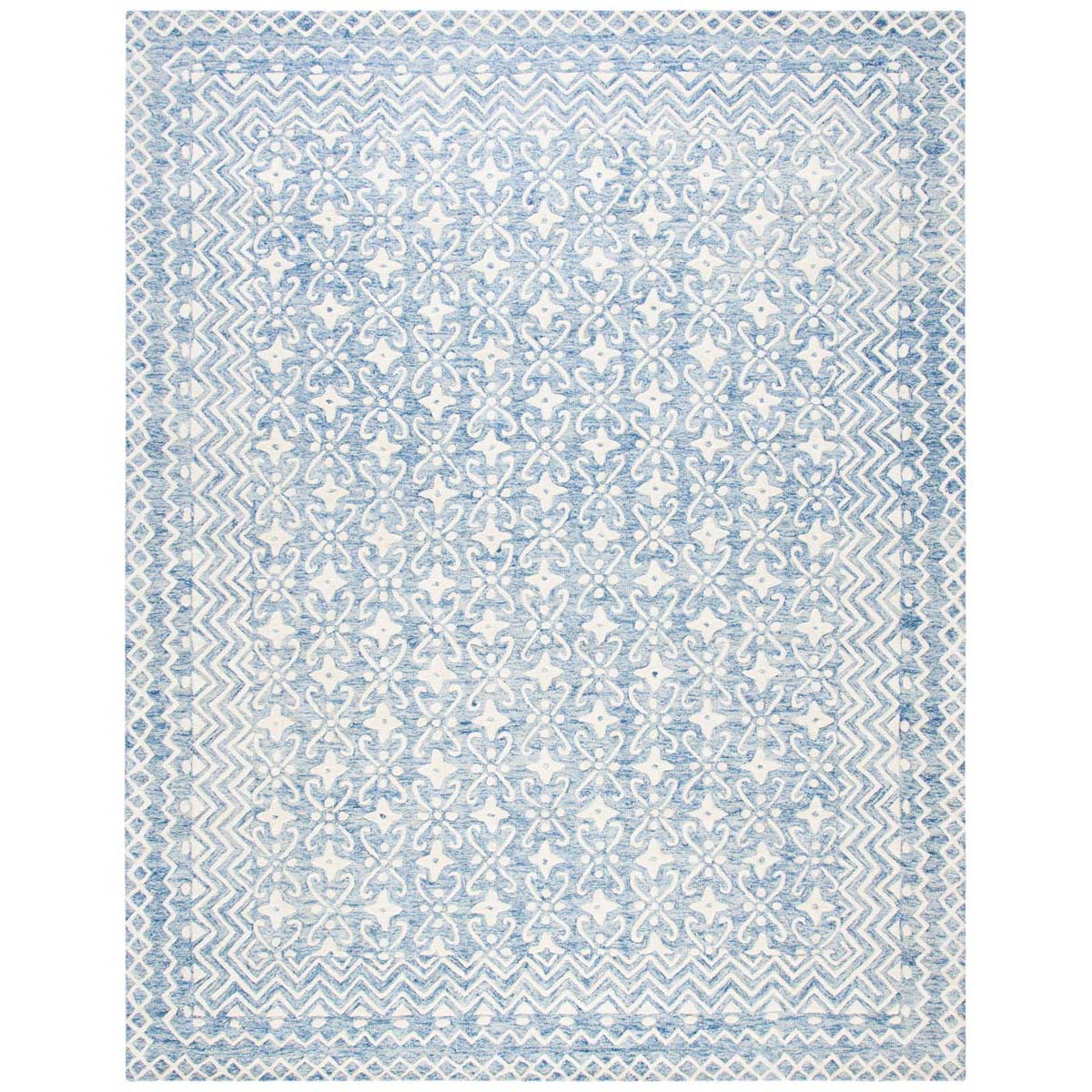 Safavieh Blossom 114 Rug, BLM114 - Blue / Ivory