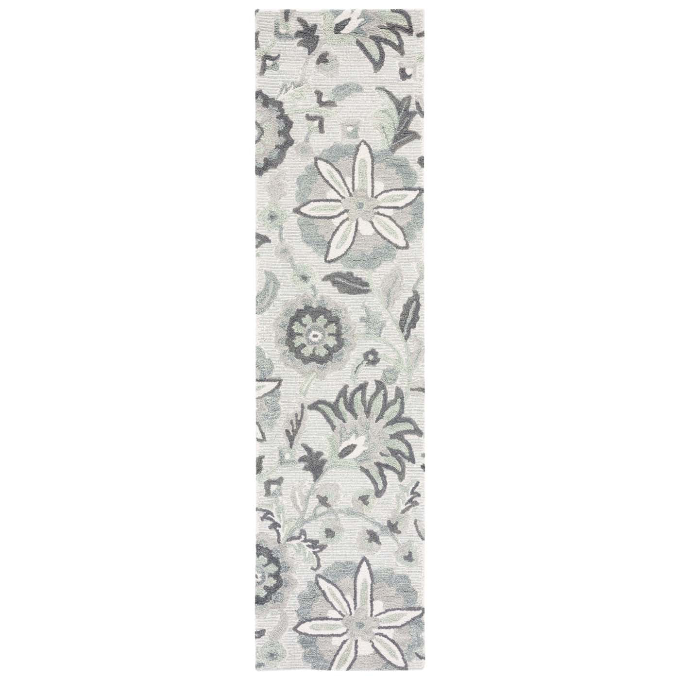 Safavieh Blossom 175 Rug, BLM175 - Ivory / Blue
