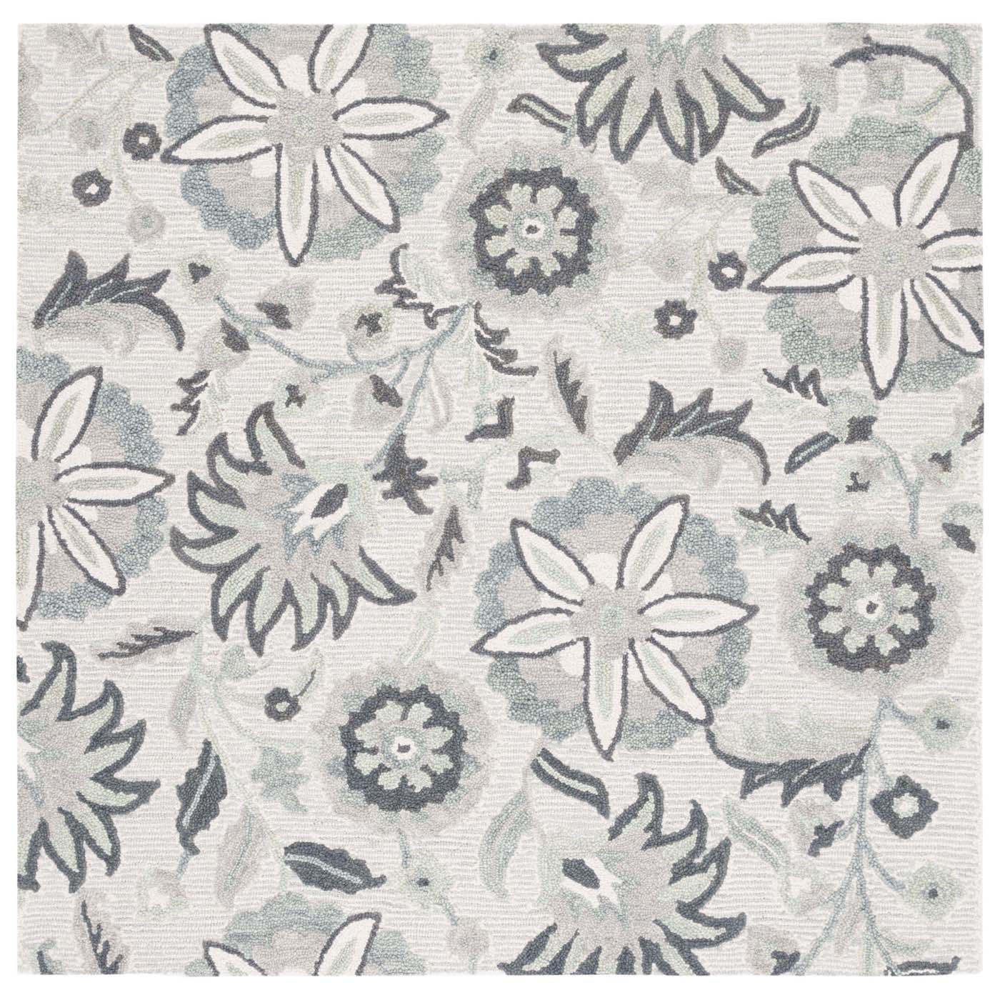 Safavieh Blossom 175 Rug, BLM175 - Ivory / Blue