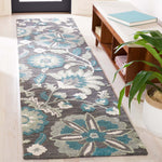 Safavieh Blossom 175 Rug, BLM175 - Grey / Blue