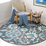 Safavieh Blossom 175 Rug, BLM175 - Grey / Blue