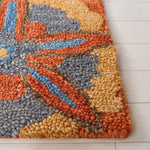 Safavieh Blossom 175 Rug, BLM175 - Rust / Blue