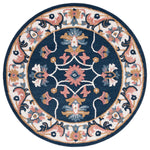 Safavieh Blossom 176 Rug, BLM176 - Blue / Ivory