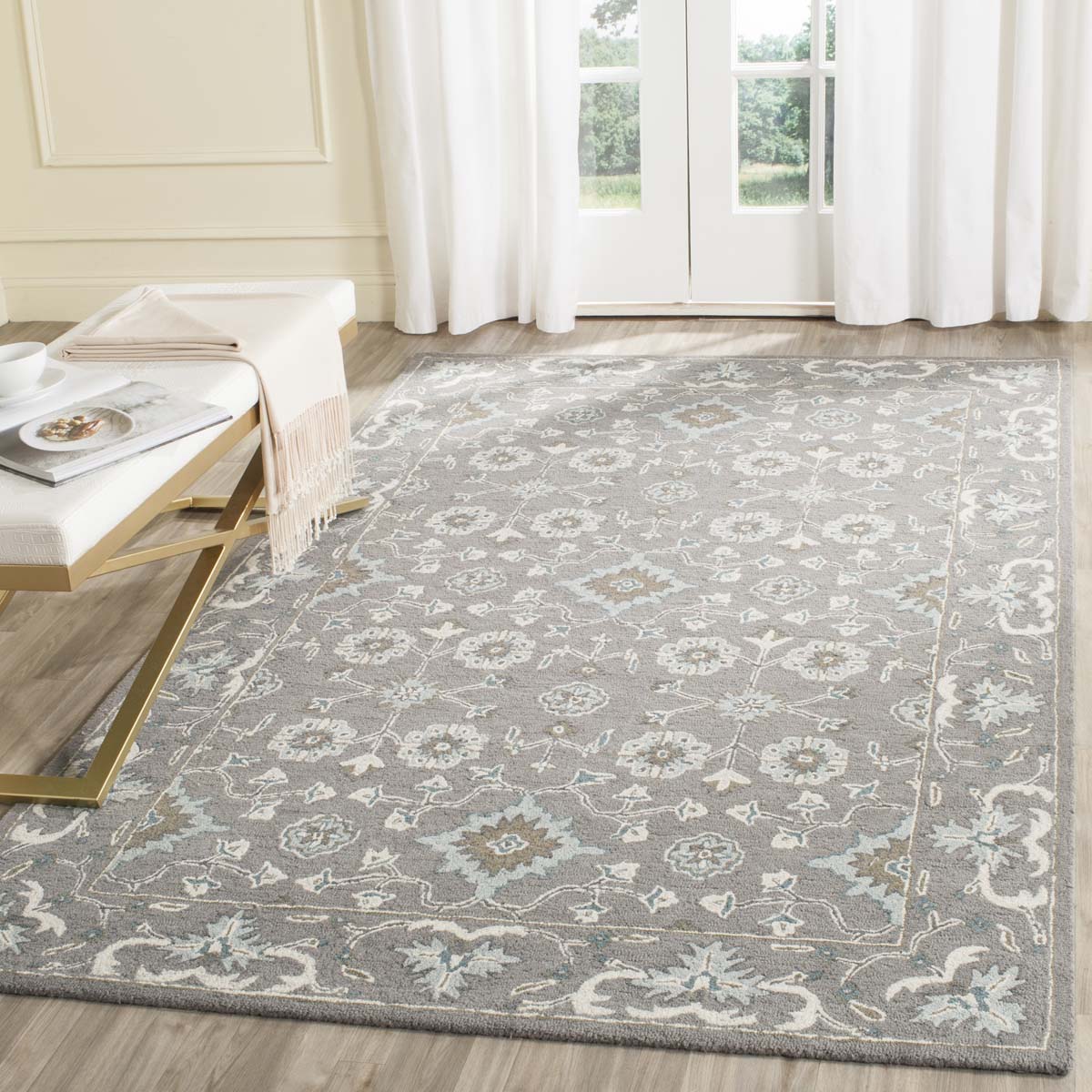 Safavieh Blossom 218 Rug, BLM218 - Grey