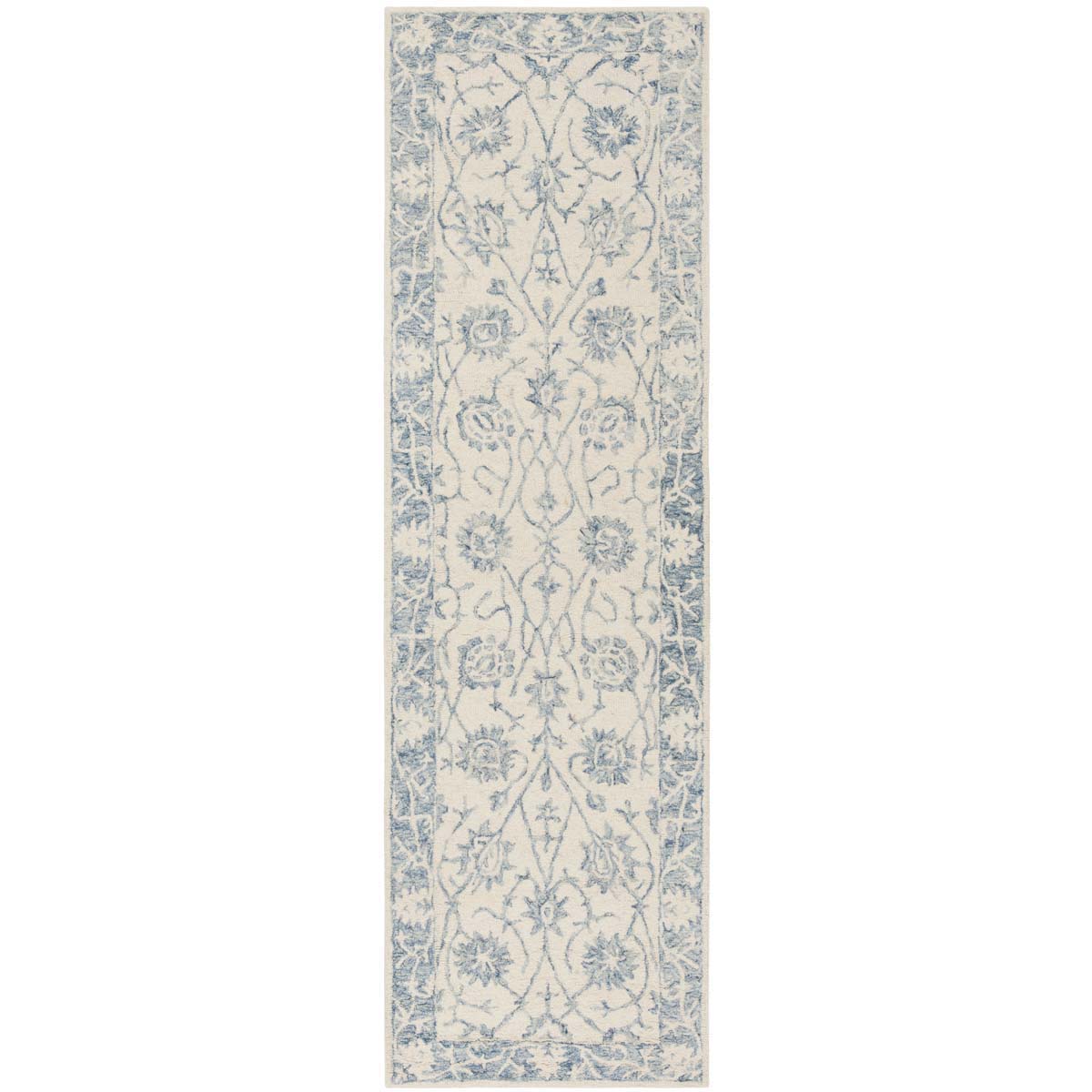 Safavieh Blossom 351 Rug, BLM351 - Ivory / Blue