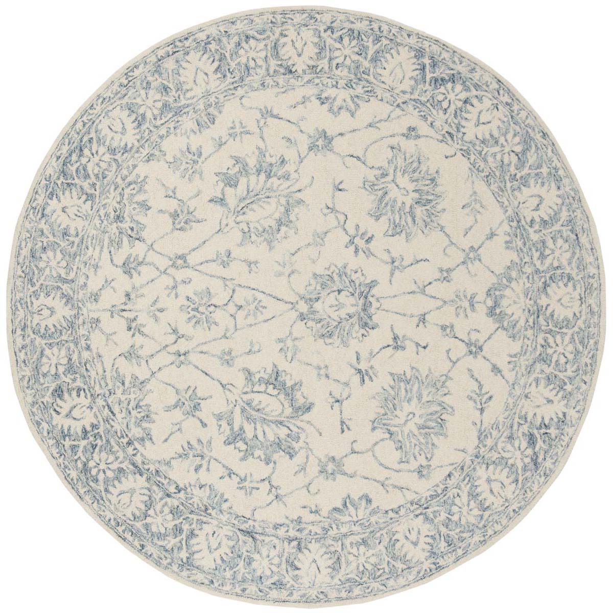Safavieh Blossom 351 Rug, BLM351 - Ivory / Blue