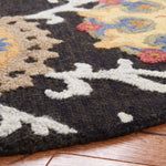 Safavieh Blossom 401 Rug, BLM401 - Charcoal / Multi