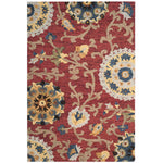 Safavieh Blossom 401 Rug, BLM401 - Red / Multi