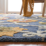 Safavieh Blossom 401 Rug, BLM401 - Navy / Multi