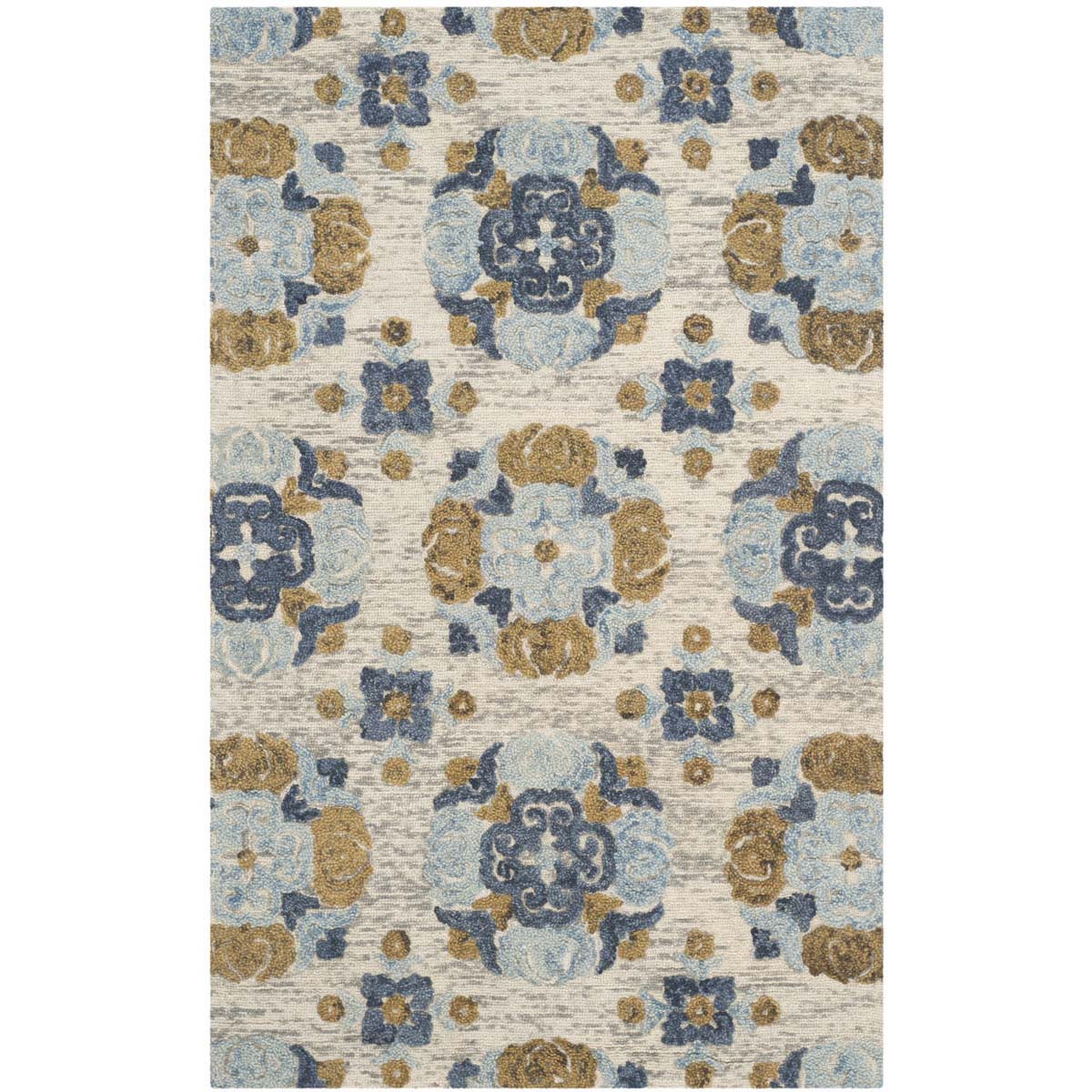 Safavieh Blossom 403 Rug, BLM403 - Beige / Multi