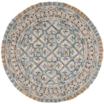Safavieh Blossom 420 Rug, BLM420 - Light Beige / Blue