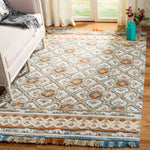 Safavieh Blossom 420 Rug, BLM420 - Ivory / Blue
