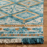 Safavieh Blossom 421 Rug, BLM421 - Ivory / Teal