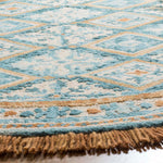 Safavieh Blossom 421 Rug, BLM421 - Ivory / Teal