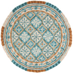 Safavieh Blossom 421 Rug, BLM421 - Ivory / Teal
