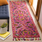 Safavieh Blossom 451 Rug, BLM451 - Purple / Multi