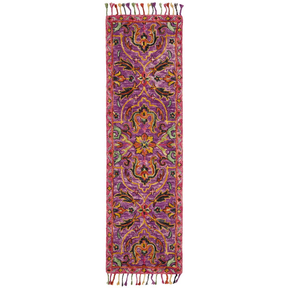 Safavieh Blossom 451 Rug, BLM451 - Purple / Multi