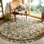 Safavieh Blossom 452 Rug, BLM452 - Blue / Multi