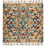 Safavieh Blossom 452 Rug, BLM452 - Blue / Multi