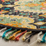 Safavieh Blossom 454 Rug, BLM454 - Charcoal / Gold