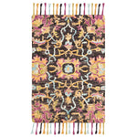 Safavieh Blossom 455 Rug, BLM455 - Charcoal / Multi