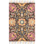 Safavieh Blossom 455 Rug, BLM455 - Charcoal / Multi