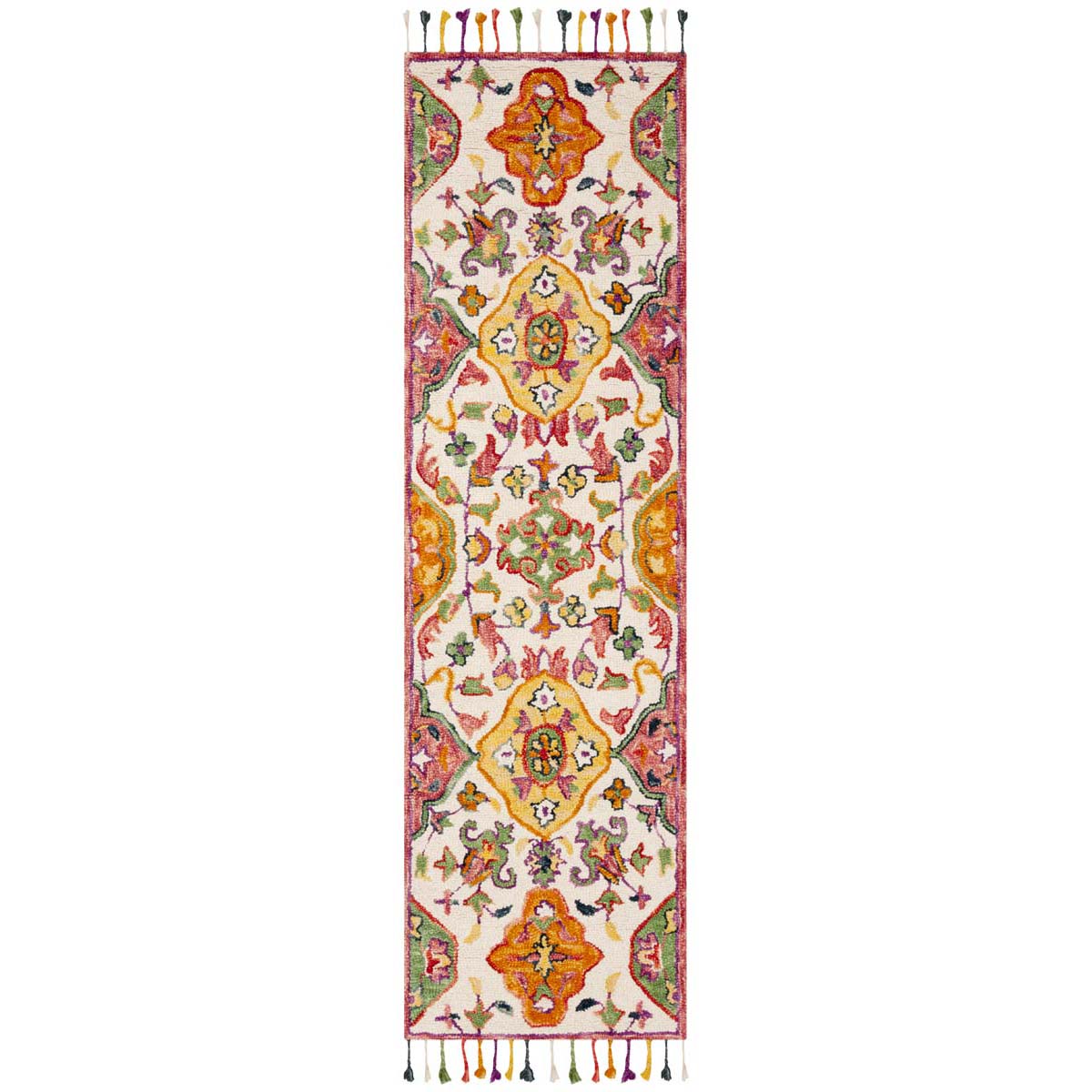Safavieh Blossom 456 Rug, BLM456 - Ivory / Multi
