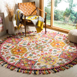 Safavieh Blossom 456 Rug, BLM456 - Ivory / Multi
