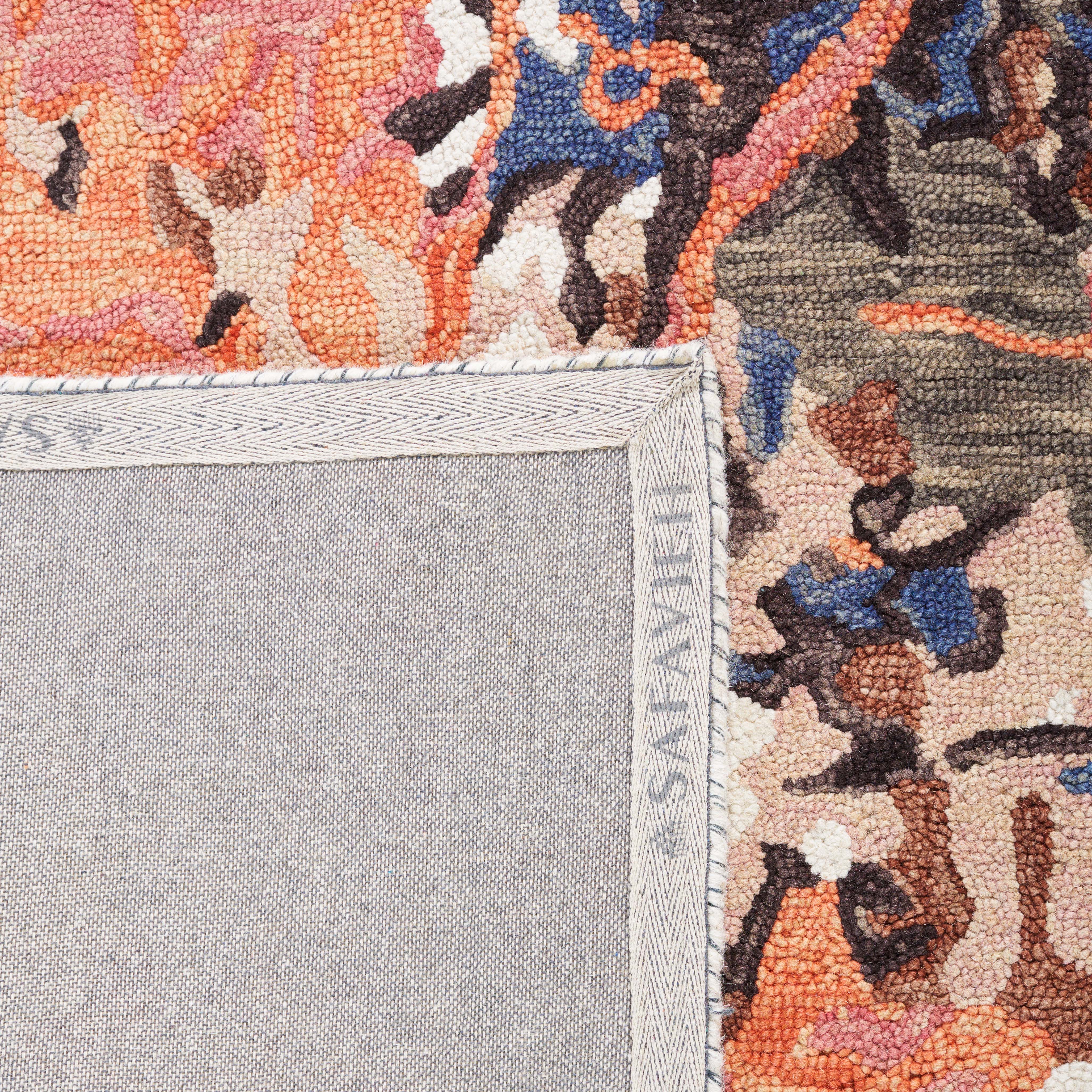 Safavieh Blossom 460 Rug, BLM460 - Pink / Ivory