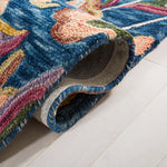 Safavieh Blossom 461 Rug, BLM461 - Blue / Gold