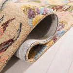 Safavieh Blossom 462 Rug, BLM462 - Beige / Purple