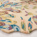 Safavieh Blossom 462 Rug, BLM462 - Beige / Purple