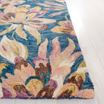 Safavieh Blossom 462 Rug, BLM462 - Blue / Plum