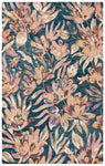 Safavieh Blossom 462 Rug, BLM462 - Blue / Plum