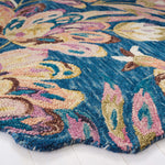 Safavieh Blossom 462 Rug, BLM462 - Blue / Plum