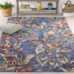 Safavieh Blossom 462 Rug, BLM462 - Blue / Violet
