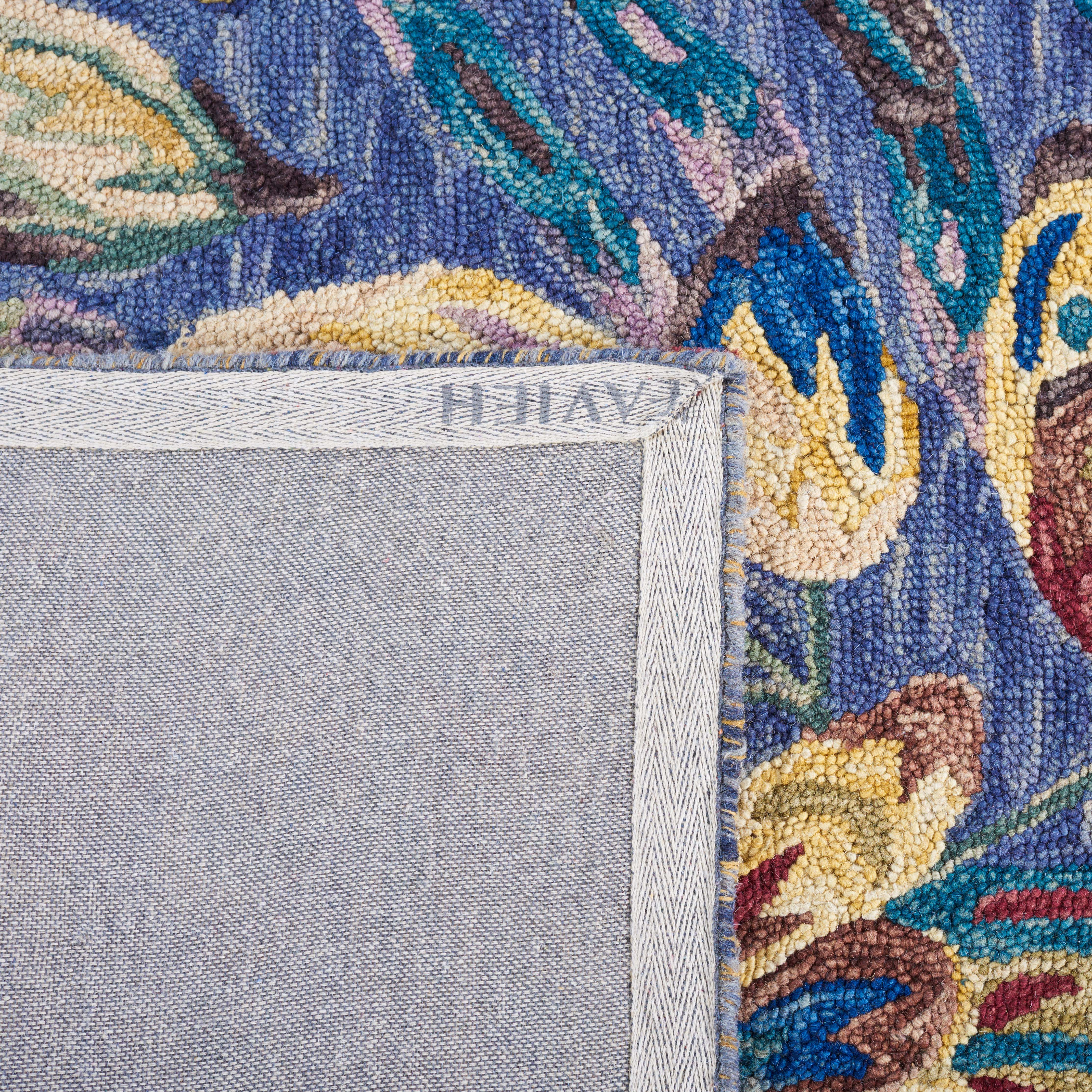 Safavieh Blossom 462 Rug, BLM462 - Blue / Violet