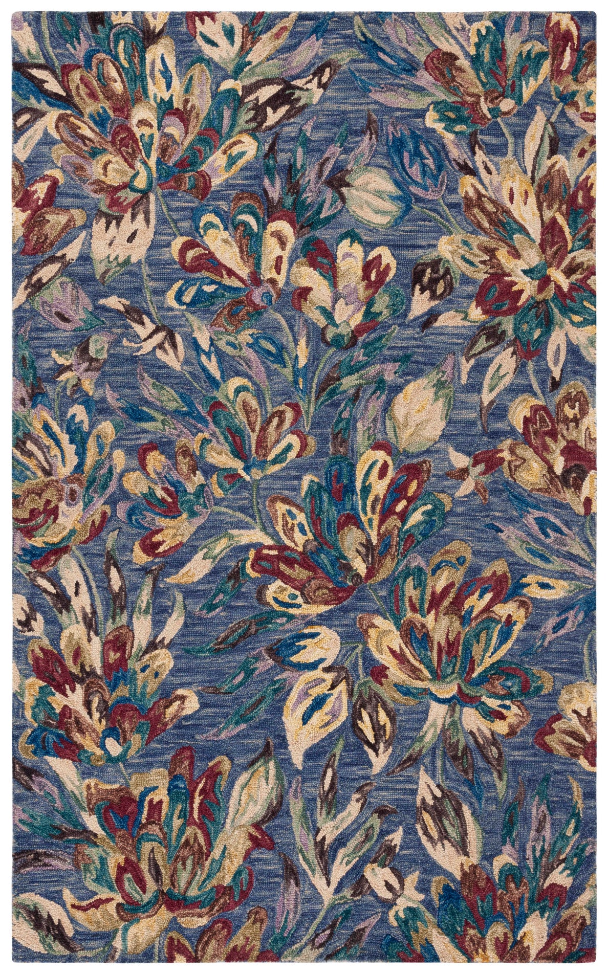 Safavieh Blossom 462 Rug, BLM462 - Blue / Violet