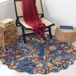 Safavieh Blossom 462 Rug, BLM462 - Blue / Violet