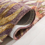 Safavieh Blossom 462 Rug, BLM462 - Purple / Sage