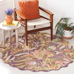 Safavieh Blossom 462 Rug, BLM462 - Purple / Sage